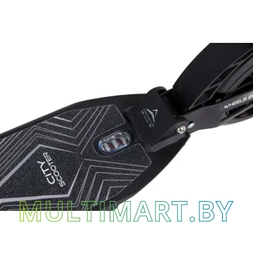 Самокат Tech Team City Scooter 2022 (черный/серый) картинка 4
